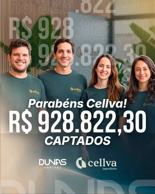 Post de resultado na linha nova: parabéns Cellva, 928 mil captados