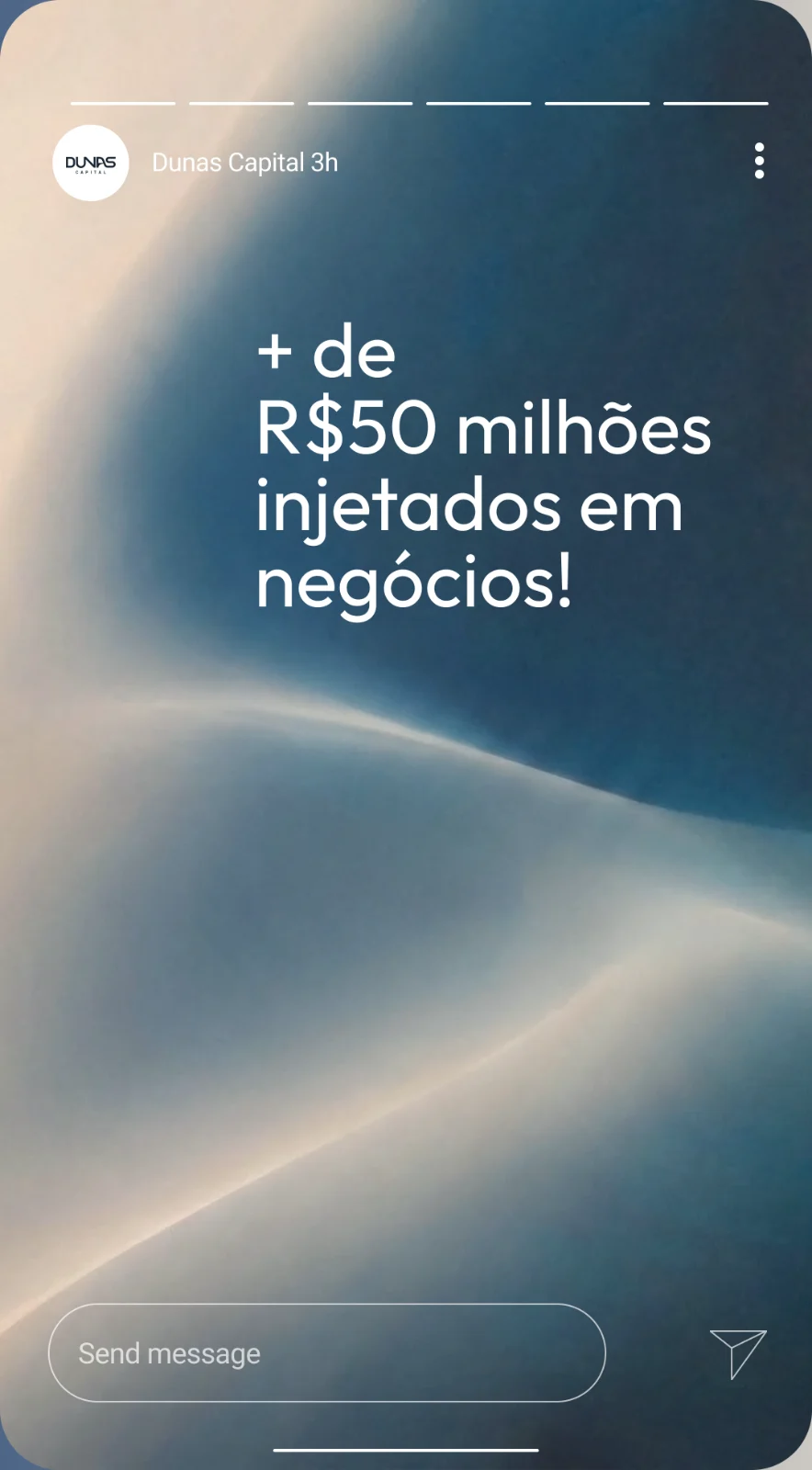 Story da Dunas: mais de R$ 50 milhões injetados em negócios