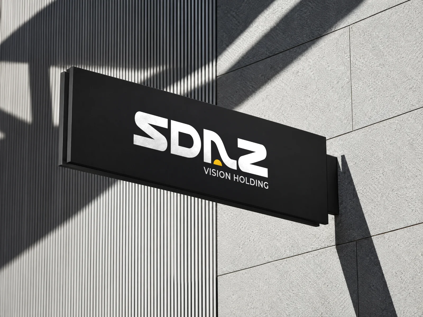 SDAZ signage in a corporate setting